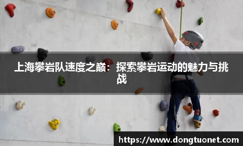 上海攀岩队速度之巅：探索攀岩运动的魅力与挑战
