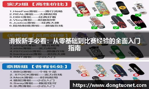 滑板新手必看：从零基础到比赛经验的全面入门指南